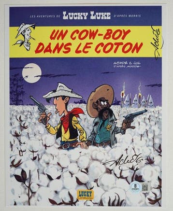Lucky Luke - Achde (Artist) - Autograph, Photo With Beckett, CD & DVD, DVD | Films d'animation & Dessins animés