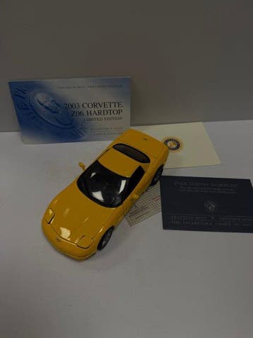 Franklin Mint 1:24 - Voiture miniature - Chevrolet Corvette