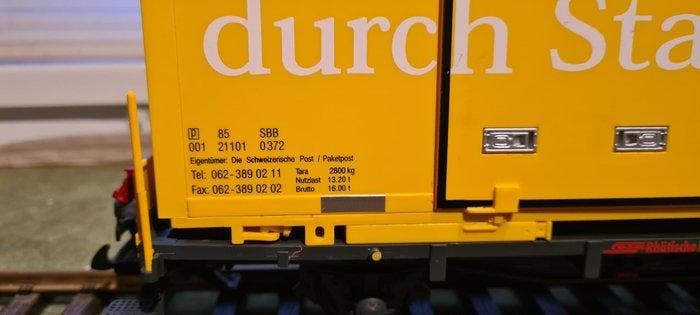 LGB G - 47892 - Modeltrein goederenwagon (1) - Post, Hobby en Vrije tijd, Modeltreinen | Overige schalen