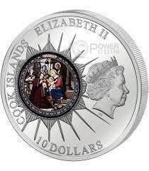 Îles Cook. 10 Dollars 2012 Masterpieces of Crafts - WINDOWS, Timbres & Monnaies, Monnaies | Europe | Monnaies non-euro