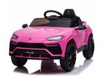 Lamborghini Urus, 12 volt elektrische kinderauto met EVA ban, Ophalen of Verzenden