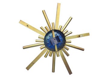 Horloge murale - Laurana - Fer, Cuivre - 1970-1980 -, Antiquités & Art, Antiquités | Horloges