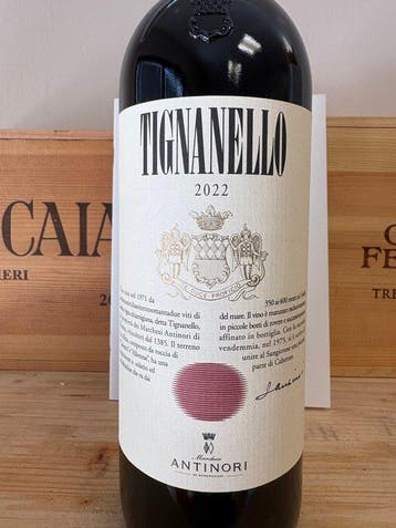 2022 Marchesi Antinori, Tignanello - Toscane IGT - 1, Nieuw