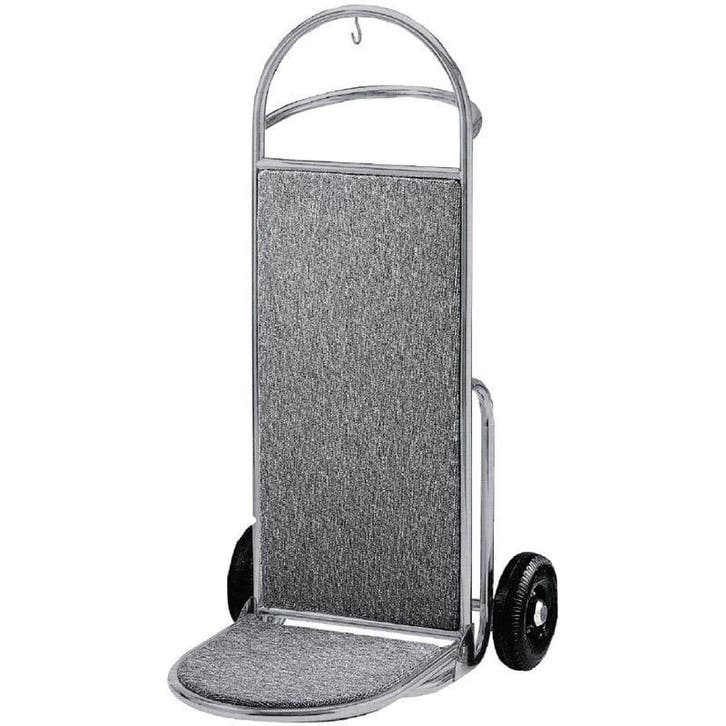 Bagage steekwagen RVS | 595x700x1200(h)mm Bolero, Zakelijke goederen, Horeca | Keukenapparatuur, Nieuw in verpakking, Verzenden