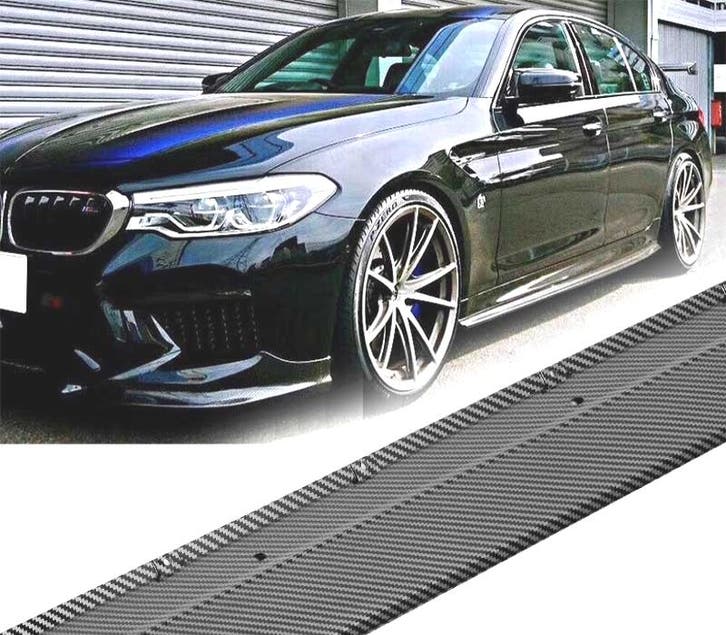 BAS DE CAISSE BMW G30 G31 17- LOOK M PERFORMANCE CARBONE, Auto-onderdelen, Carrosserie, Verzenden