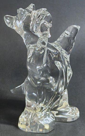 Baccarat - Beeldje - Fox Terrier par Bernard Augst - Kristal