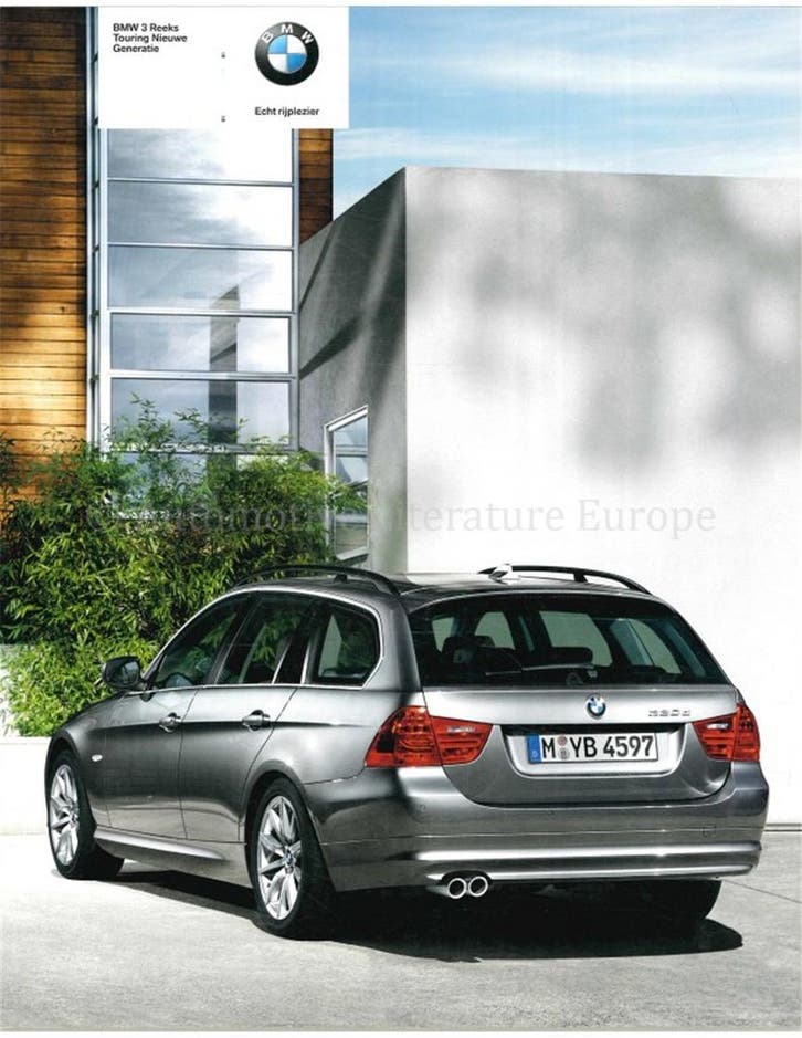 2009 BMW 3 SERIE TOURING BROCHURE NEDERLANDS, Boeken, Auto's | Folders en Tijdschriften