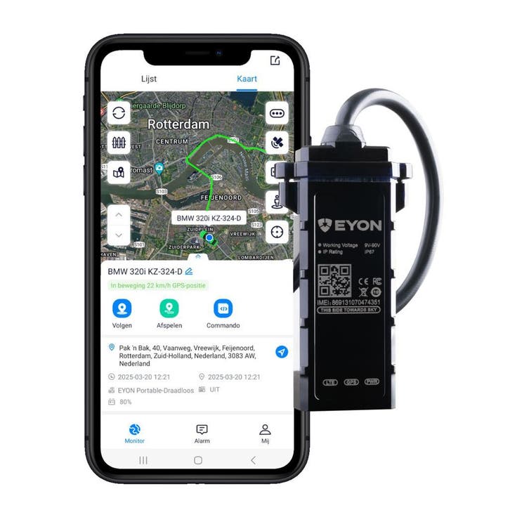 Eyon® GPS Tracker voor uw CAMPER - met AI Smarttracking, Autos : Divers, Accessoires de voiture, Envoi