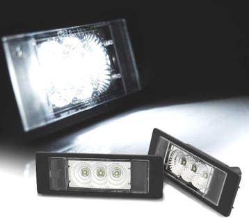 Éclairage Plaque D´immatriculation Pour Bmw E63 E64 E81 E87, Verzenden