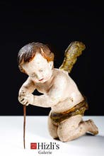 italiensche schule - sculptuur, Altarengel - 35 cm -