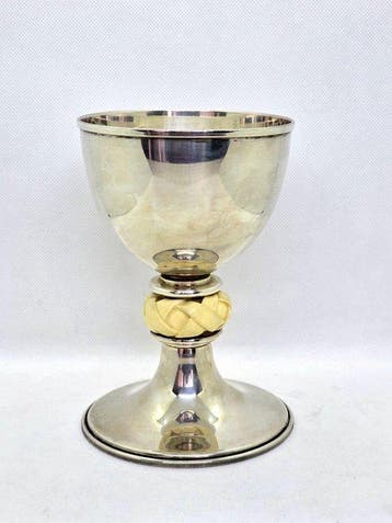 Calice da Messa - Kelk - Verzilverd - Liturgische kelk