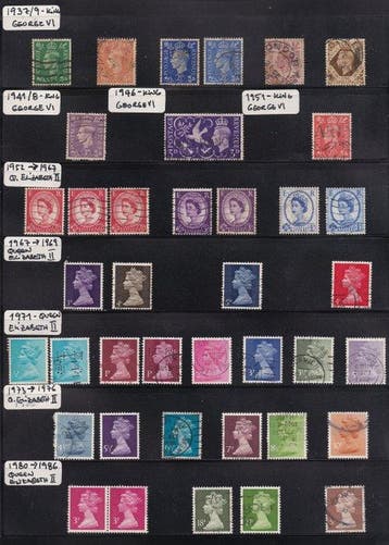 Groot-Brittannië 1858/2007 - Groot-Brittannië en Britse Rijk, Gestempeld