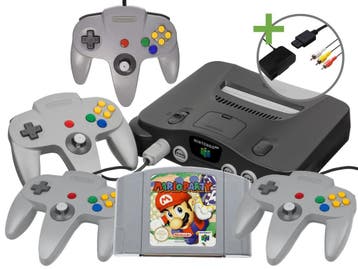 Nintendo 64 Starter Pack - 4 Player Mario Party Edition, Verzenden, Nieuw