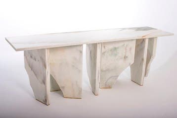 Josep Vila Capdevila - Wandtafel - Arctisch - Marmer, Antiek en Kunst