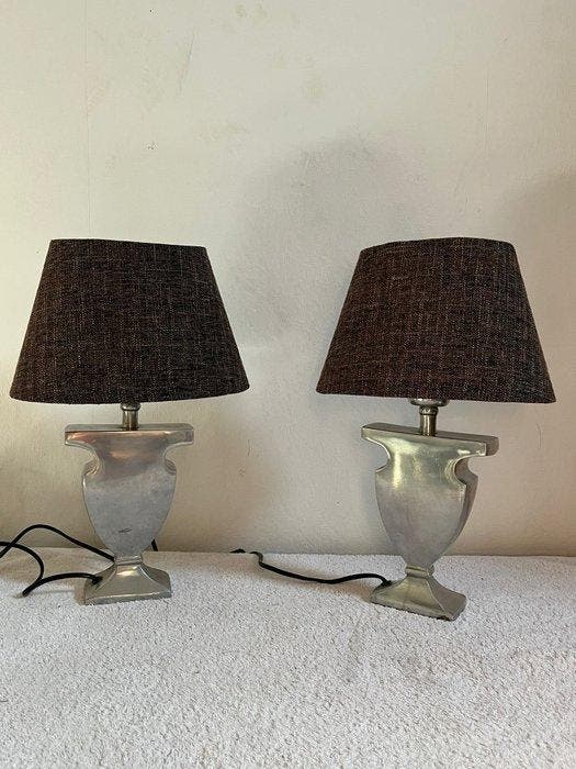 Light Makers - Tafellamp - Castle - Staal, Textiel, Plastic, Antiek en Kunst, Curiosa en Brocante