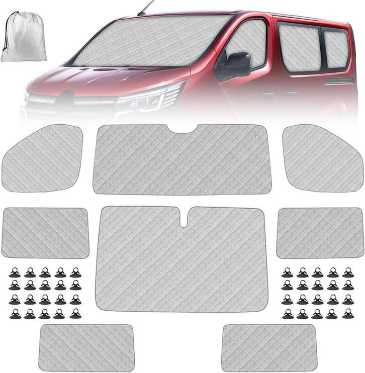 Zonnescherm Renault Trafic SWB | Tweede kansje | OP = OP, Auto-onderdelen, Interieur en Bekleding, Gebruikt, Renault, Verzenden