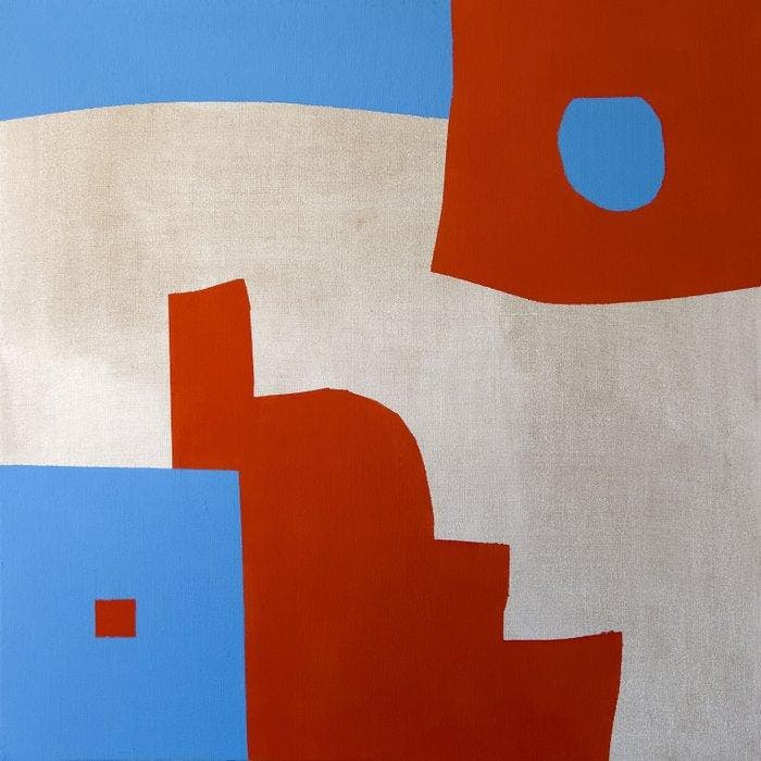 - XXL - THE SEA AT HOME - abstract 2, Antiek en Kunst, Kunst | Schilderijen | Modern