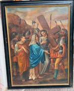 Duitse school (XVIII) - Jesus Kreuzigung