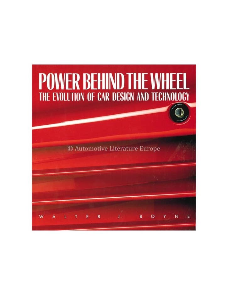 POWER BEHIND THE WHEEL, THE EVOLUTION OF CAR DESIGN AND TE.., Boeken, Auto's | Boeken, Ophalen of Verzenden