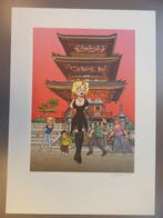 Merho - 1 Offset Print - De Kiekeboes - Tienduizend Dagen -, Boeken, Stripverhalen, Nieuw