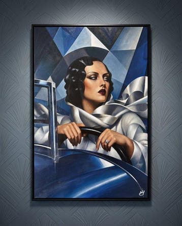 CARLO MONTE (MCMXX) - The Blue Departure, Antiek en Kunst