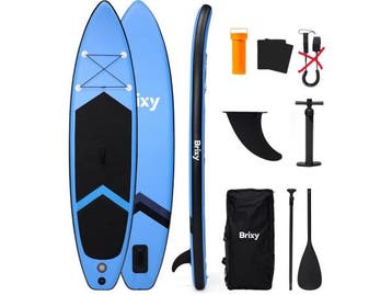 Veiling - Brixy SUP Board - 305 cm - Max. 150 kg - Blauw, Watersport en Boten, Nieuw