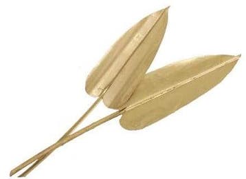 Palm Arrow Goud Wash Palmblad 25 stuks, Nieuw