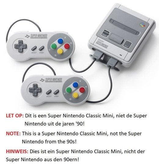 Super Nintendo (SNES) Classic Mini Starter Pack, Games en Spelcomputers, Spelcomputers | Nintendo Super NES, Verzenden