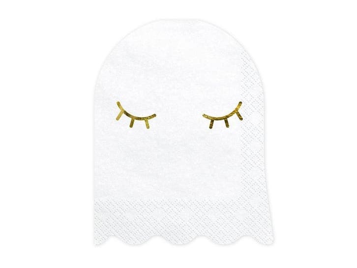 Halloween Servetten Spook 28cm 20st, Hobby en Vrije tijd, Feestartikelen, Nieuw, Verzenden
