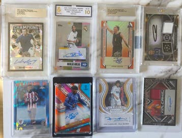 Mix Multiple players Gesigneerde kaart, Numbered parallel,