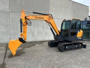 Veiling: Midigraafmachine Hyundai R60VS Diesel 2017, Articles professionnels, Ophalen