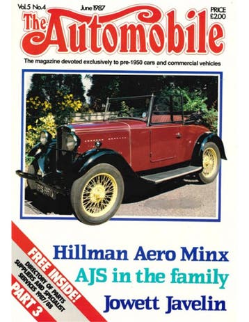 1987 THE AUTOMOBILE MAGAZINE 04, Livres, Autos | Brochures & Magazines