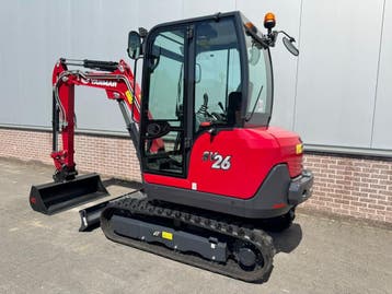 yanmar SV26 minigraver graafmachine compact 2740 kg, Ophalen of Verzenden, Graafmachine