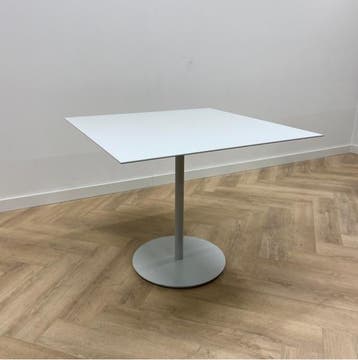 kantinetafel (hxbxd) 74x90x90 cm, licht grijs, Bureau