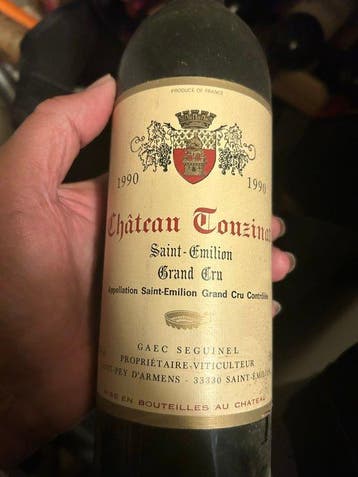 1990 Château Touzinat - Saint-Émilion Grand Cru - 10 Flessen