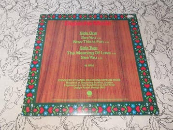 Depeche Mode - See You -1st US Pressing - Disque vinyle -