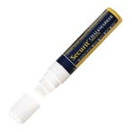 Wisbare krijtstift 15mm wit | Regenbestendig |, Verzenden, Nieuw in verpakking