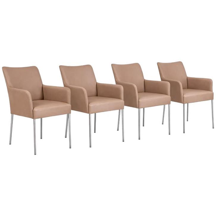 bert plantagie Set Van 4 Eetkamerstoelen Salsa - Ongebruikt, Maison & Meubles, Chaises, Envoi