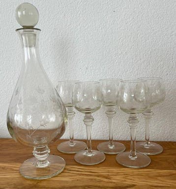 Wijnglas (6) - Kristal - Wijnglazen