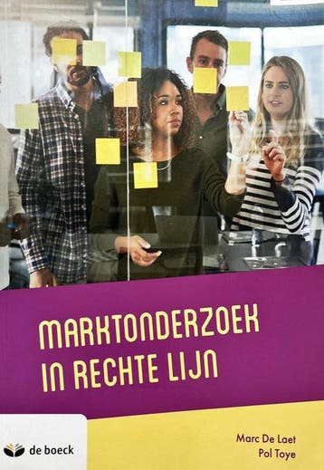 Marktonderzoek in rechte lijn 2021 9789030698760, Verzenden, Zo goed als nieuw, Marc de Laet