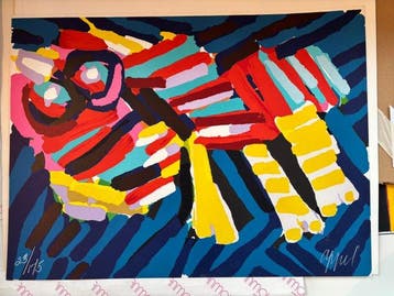 Karel Appel (1921-2006) - Head Like an Animal
