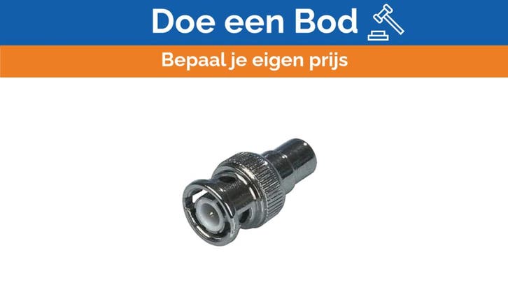 Bieden: BNC-202 Bnc plug naar tulp kontra, Watersport en Boten, Navigatiemiddelen en Scheepselektronica, Ophalen of Verzenden