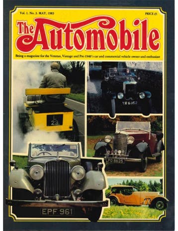 1983 THE AUTOMOBILE MAGAZINE 04, Ophalen of Verzenden