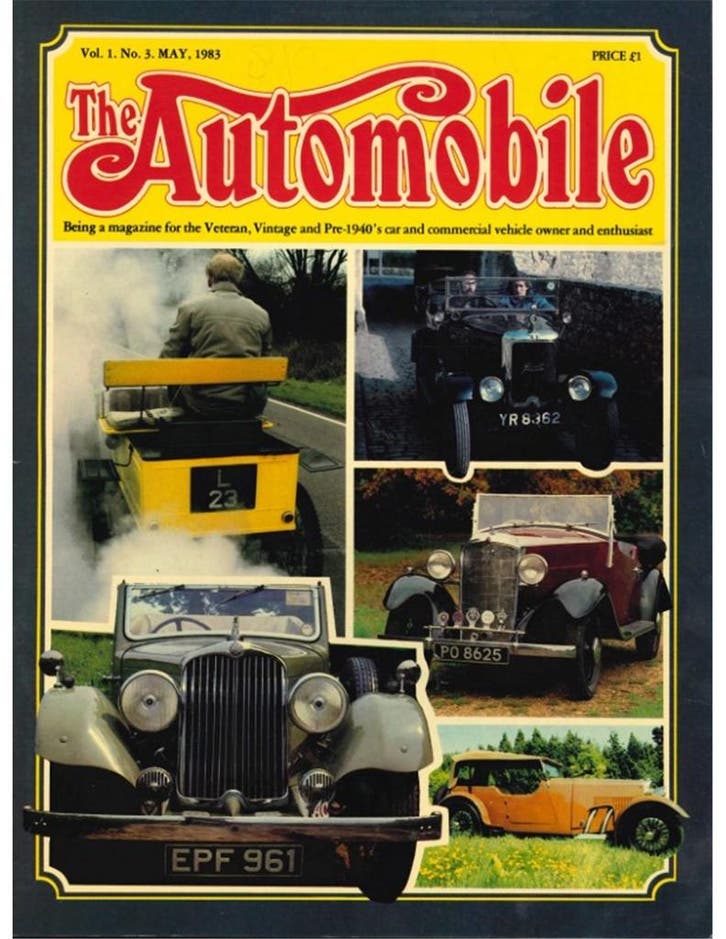 1983 THE AUTOMOBILE MAGAZINE 04, Livres, Autos | Brochures & Magazines, Enlèvement ou Envoi