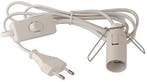 E14 Fitting - Kabel - Aan/Uit Schakelaar (voor Zoutlamp)..., Ophalen of Verzenden, Nieuw