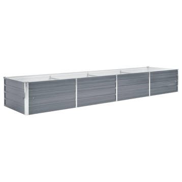 Plantenbak 320cm grijs | Retour deal | Weg is weg!, 100 cm of meer, Zo goed als nieuw, Metaal, Rechthoekig