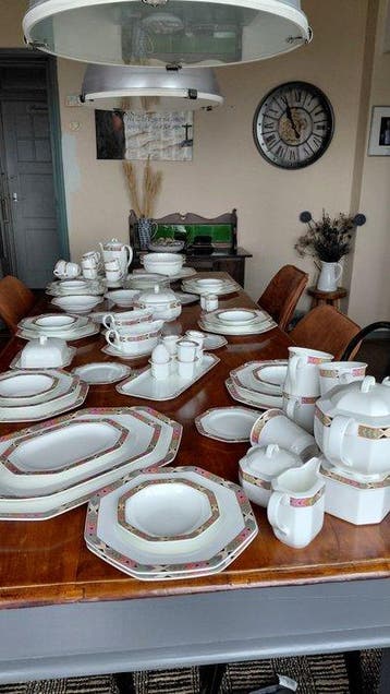 Villeroy & Boch - Service de table pour 6 - Porcelaine à la