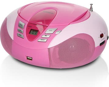 Lenco SCD-37 - Draagbare radio CD speler met MP3 optie en US, TV, Hi-fi & Vidéo, Verzenden