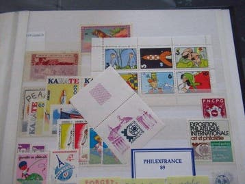 Frankrijk - vignetten, een prachtige collectie van vignetten