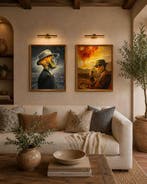 Ricart 100 x 70 cm - Thomas Shelby y la Llama de